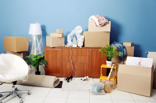Customer booking a storage unit under service terms