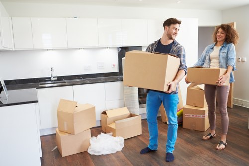 Walworth man and van transporting furniture and boxes across South London