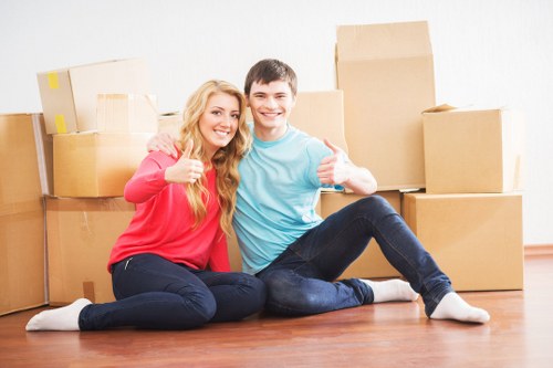 Office and shop clearance pricing example in a busy area